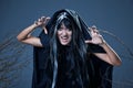 Screaming witch Royalty Free Stock Photo